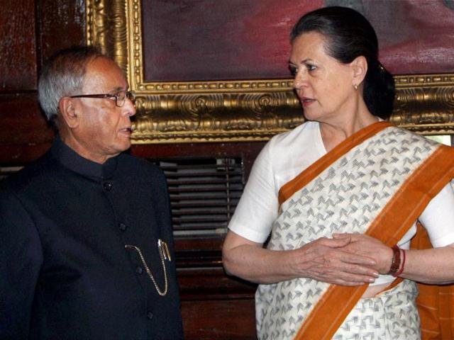 Before the 2014 elections, Sonia had chosen Pranab for the post of Prime Minister