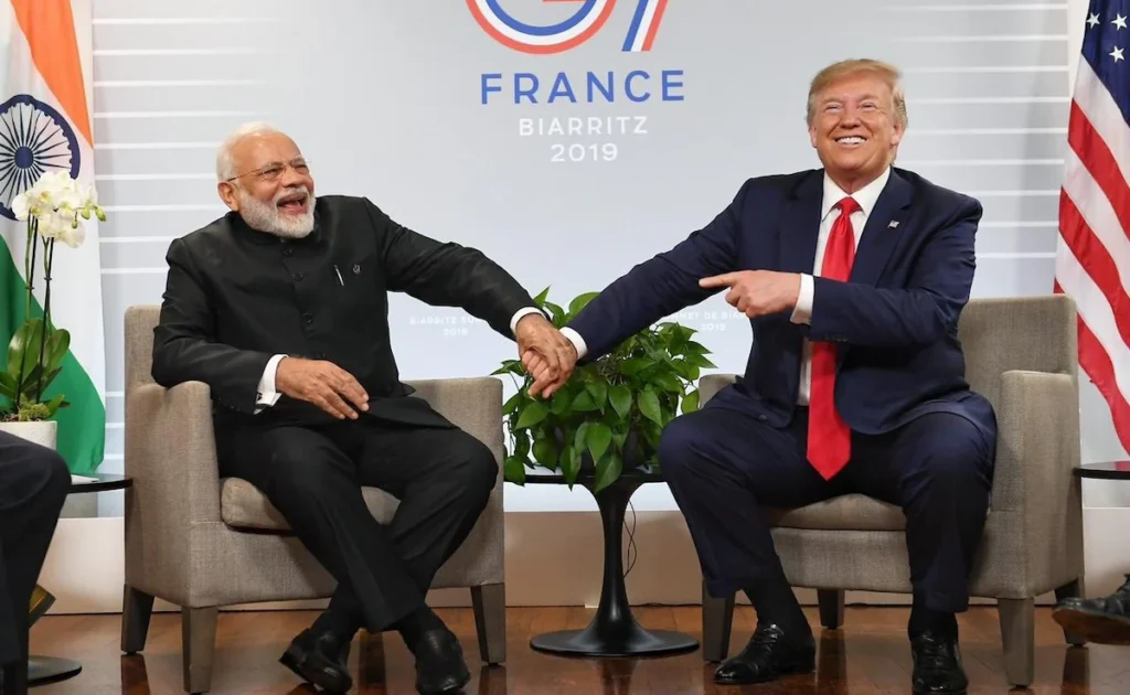 Trump and Modi मोदी को बहुत चतुर व्यक्ति औऱ अच्छा मित्र बताया ट्रम्प ने