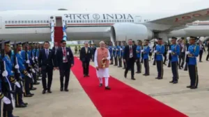 प्रधानमंत्री मोदी बैंकॉक पहुंचे, बीआईएस शिखर सम्मेलन में भाग लेंगे, थाई नेतृत्व से बातचीत करेंगे
