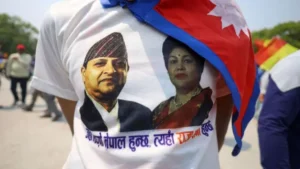 Nepal में राजशाही की वापसी की मांग तेज, प्रदर्शन जारी।