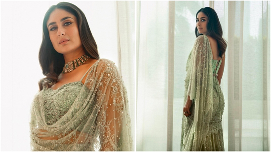Kareena Kapoor का पेस्टल लहंगा लुक और कढ़ी-चावल की दीवानगी।