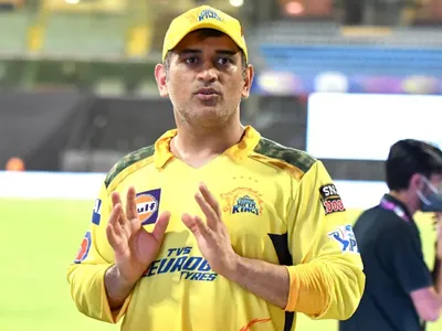 Dhoni :चेन्नई प्लेऑफ की दौड़ से बाहर, धोनी ने छलकाया दर्द।