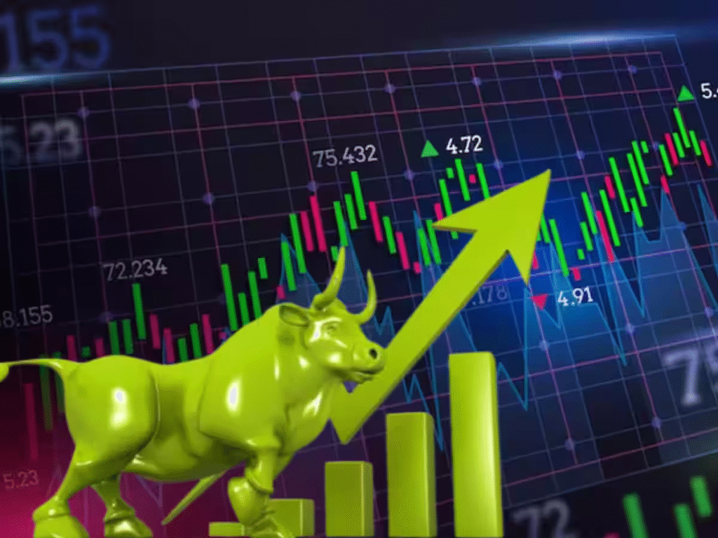 Stock Market : शेयर बाजार में तूफानी शुरुआत
