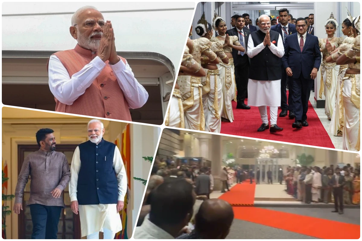 प्रधानमंत्री मोदी श्रीलंका