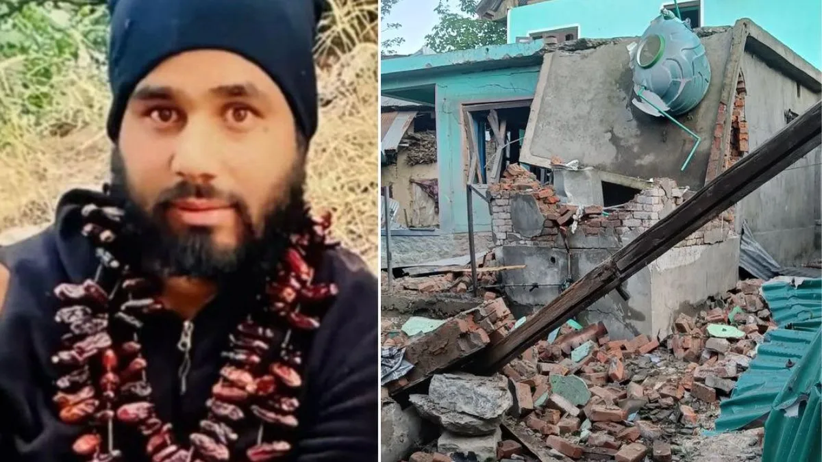 हमले में शामिल आतंकी आसिफ के घर को उड़ाया, आदिल के घर चला बुलडोजर