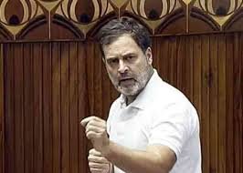 Lok Sabha में गरजे राहुल गांधी, बोले- चीन की जमीन लौटाओ।