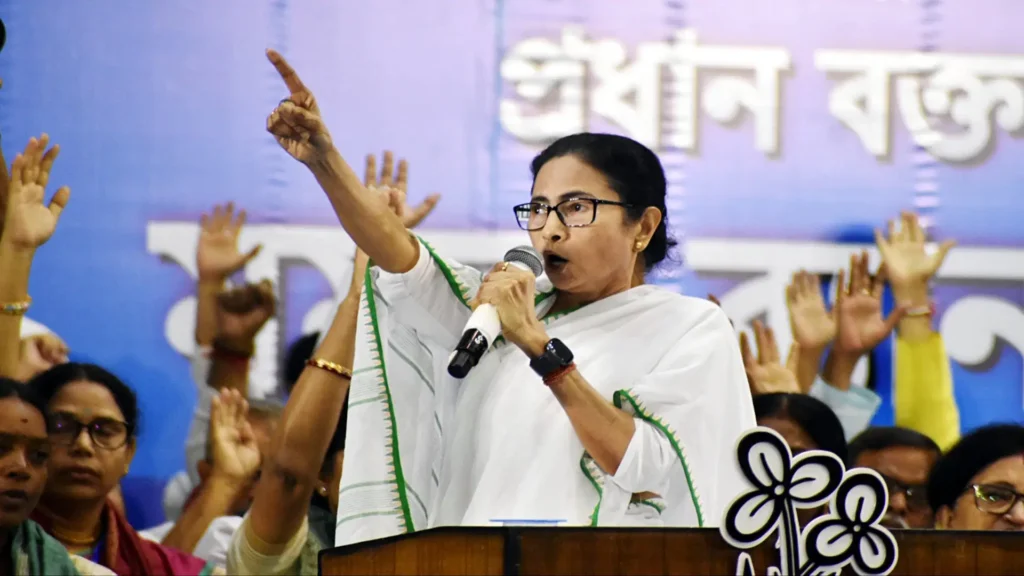 Mamata Banerjee said- हिंसा की थी साजिश, संविधान खतरे में