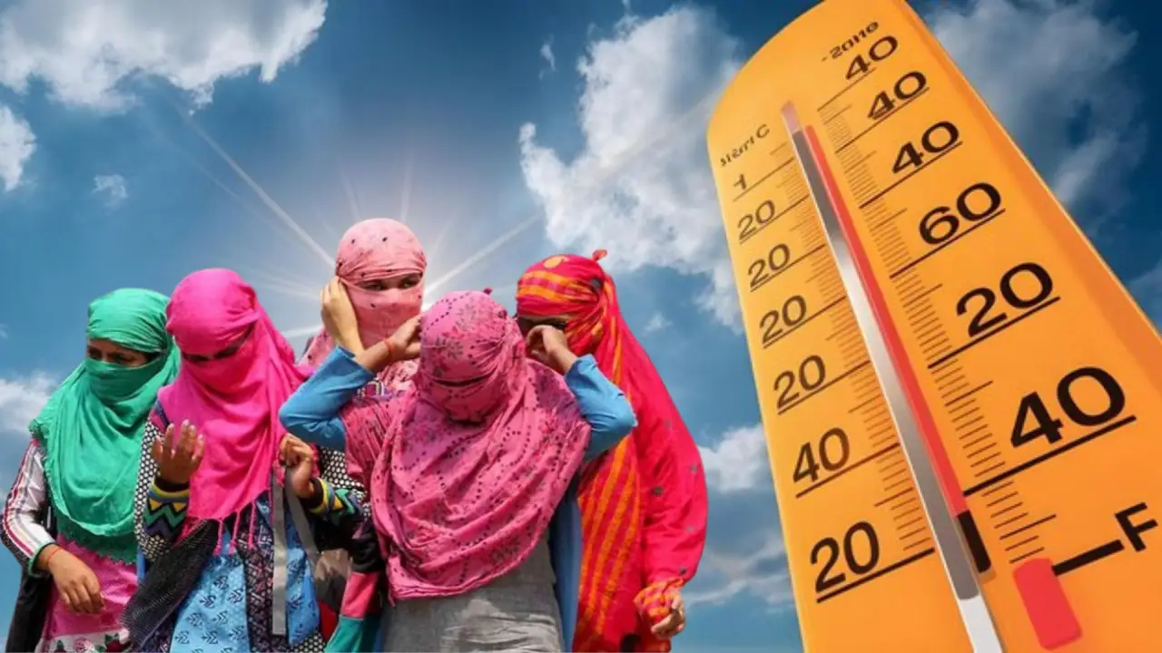 40 डिग्री के पार पहुंचा तापमान, 10 राज्यों में लू की चेतावनी,