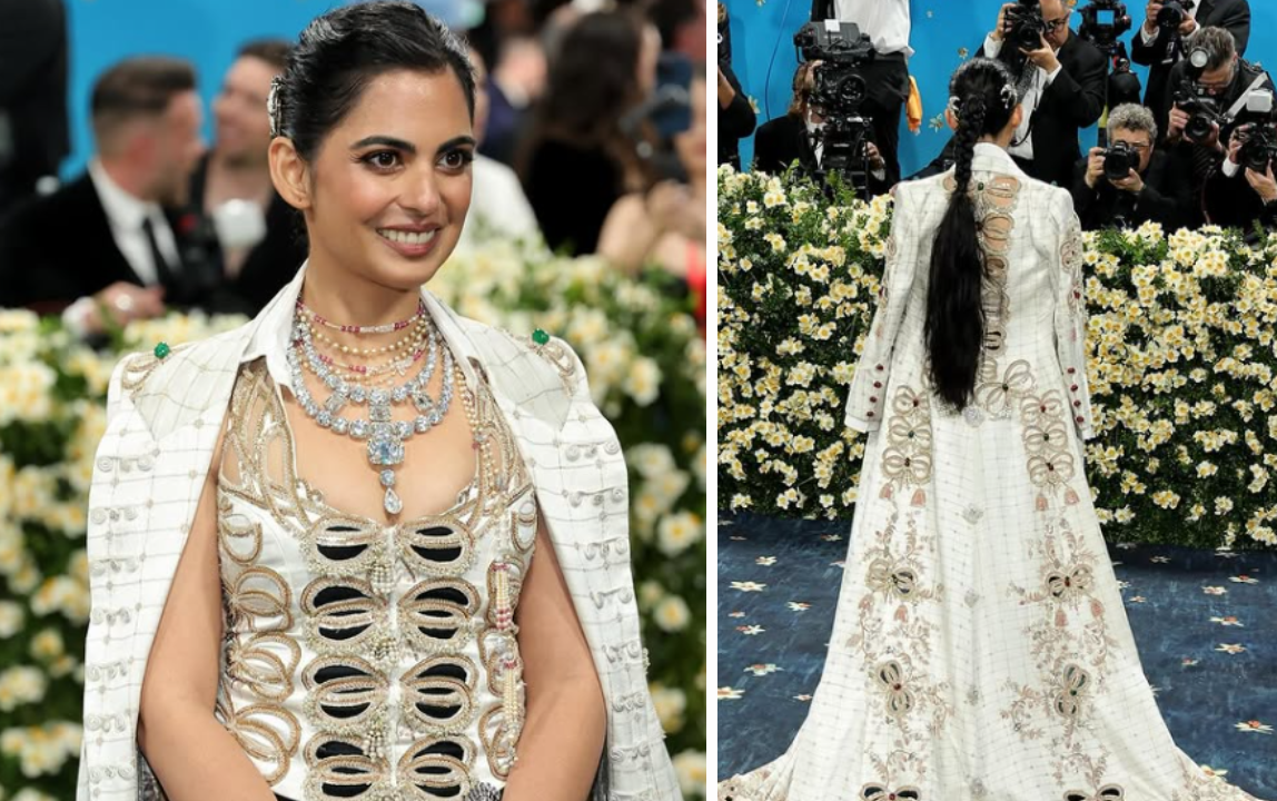 मेट गाला में शाहरुख और ईशा अंबानी का जलवा