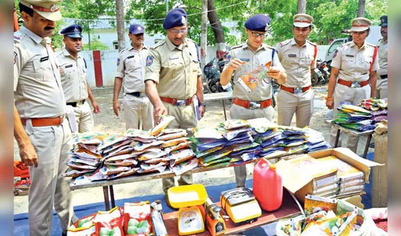 खम्मम पुलिस ने की नकली बीज रैकेट पर कार्रवाई