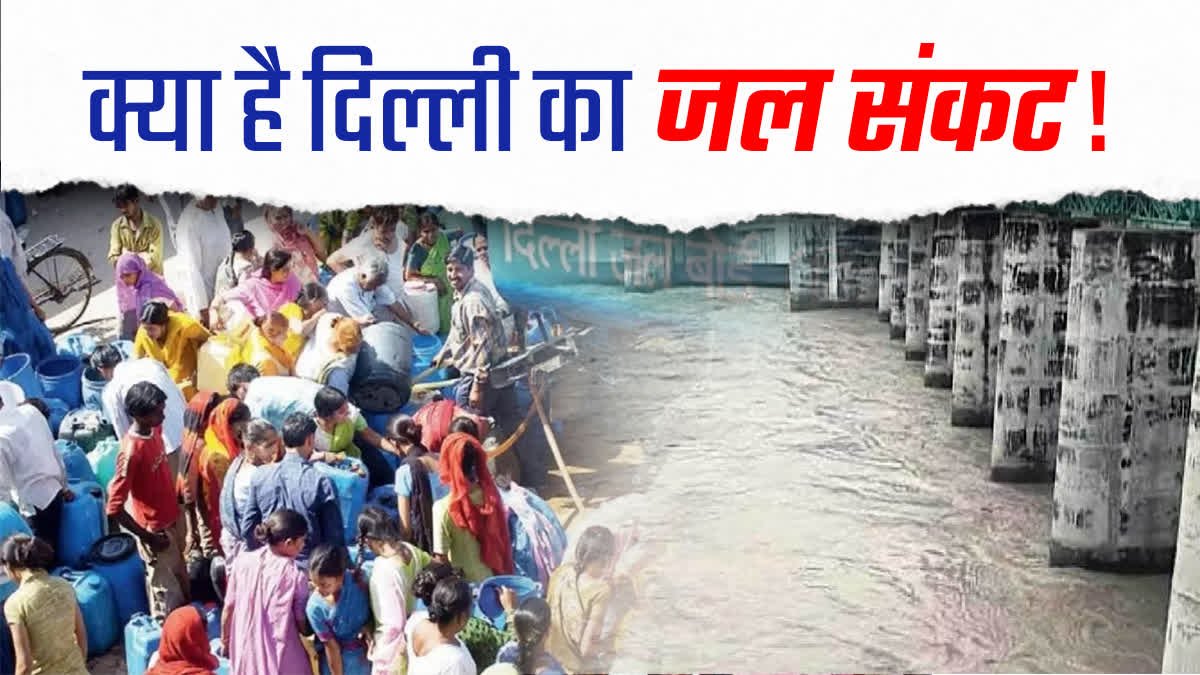 Delhi में पानी पर सियासत तेज, पंजाब पर लगे इल्ज़ाम