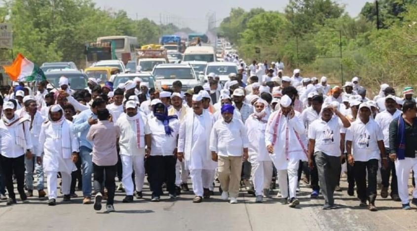 Congress की सद्भावना पदयात्रा से परभणी में सौहार्द का सूचना