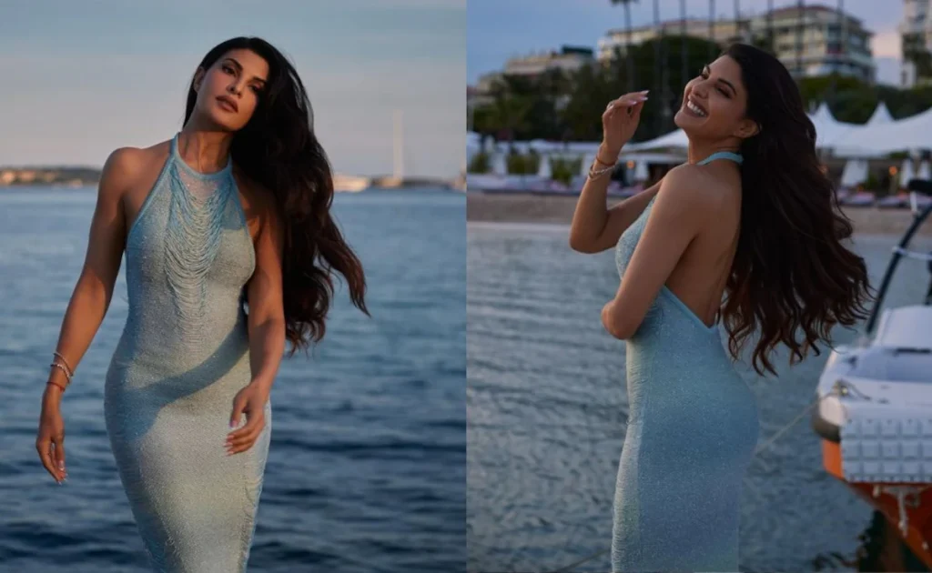 Jacqueline Fernandez का Mermaid Look छाया Cannes 2025 में