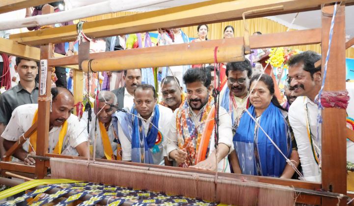 Telangana weavers loan