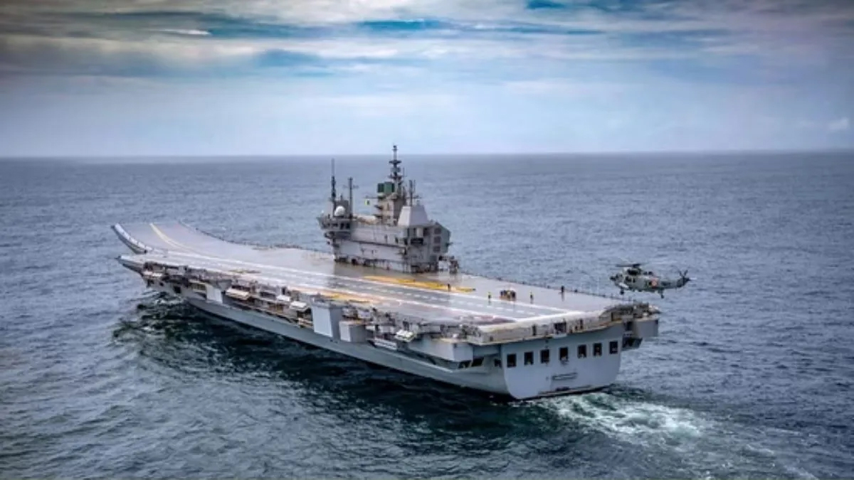 INS विक्रांत का दौरा करेंगे राजनाथ सिंह आज