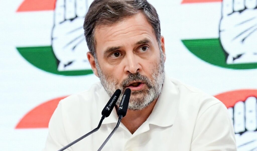 राहुल गांधी ने America में भगवान राम पर की टिप्पणी, हमलावर हुई BJP