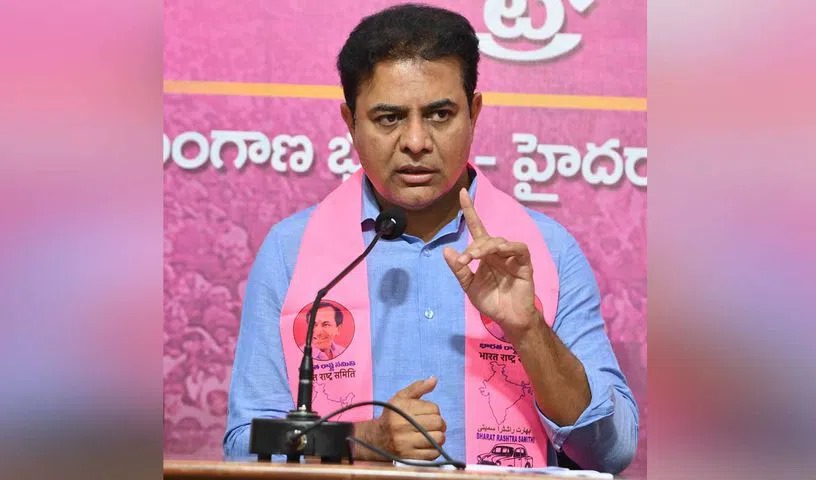 Hyderabad: केटीआर ने की टीपीसीसी प्रमुख की सुप्रीम कोर्ट पर टिप्पणी की निंदा