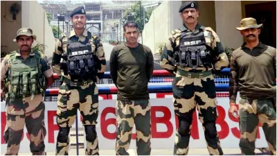 BSF jawan Purnam Shahu की घर वापसी पर भावुक हुआ परिवार