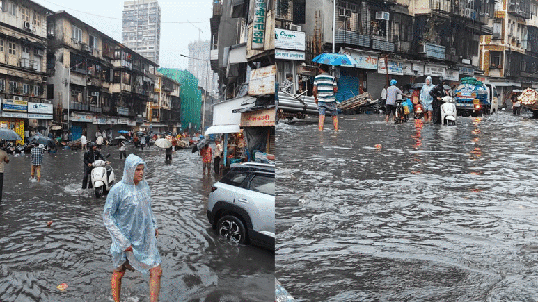 समय से पहले हुयी बारिश, मुंबई में जल प्रलय!