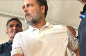 Bihar: दरभंगा में रोका गया राहुल गांधी का काफिला