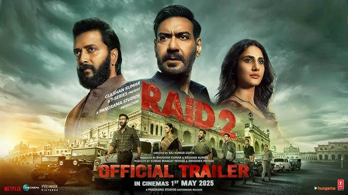 Raid 2 Movie Release:अजय देवगन की ‘रेड 2’ सिनेमाघरों में रिलीज