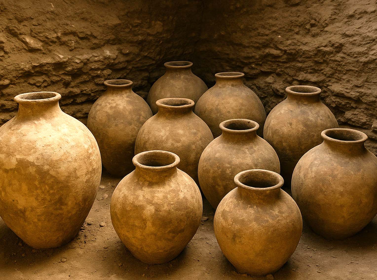 पुरातत्वविदों को 5,000 साल पुरानी वाइन के जार मिले