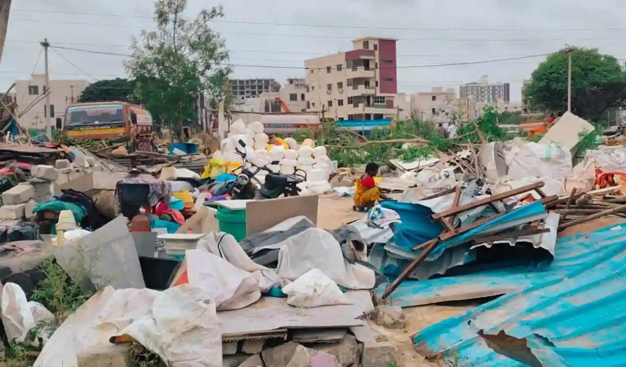 Hydra ने सुन्नम चेरुवु में ध्वस्त किया अतिक्रमण