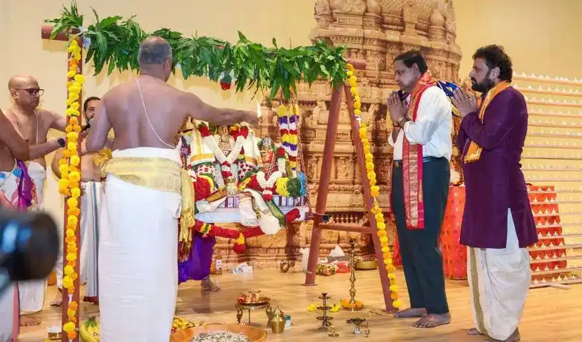 International : बहरीन में तेलुगु एनआरआई श्री वेंकटेश्वर कल्याणम को मनाते हैं भक्तिपूर्वक