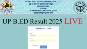 UP B.Ed रिजल्ट जारी: ऐसे करें डायरेक्ट लिंक से चेक