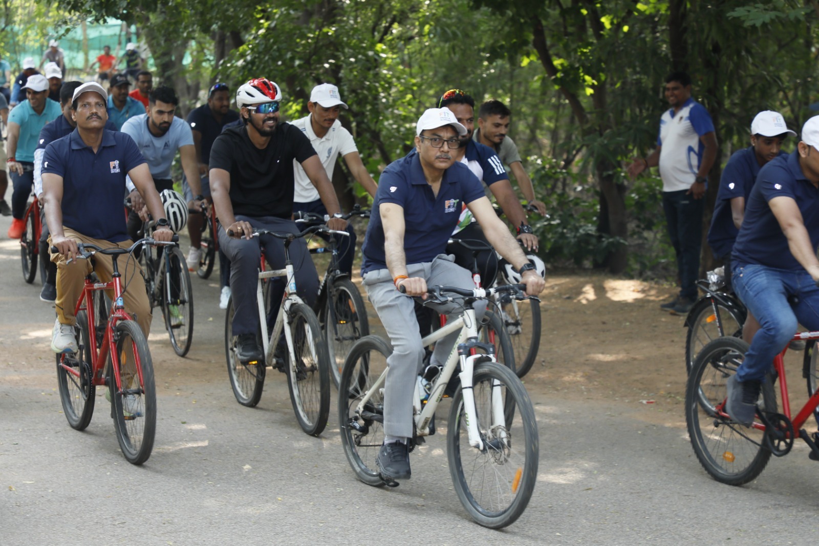 दक्षिण मध्य रेलवे के महाप्रबंधक ने ‘संडे ऑन साइकिल’ कार्यक्रम को हरी झंडी दिखाई 