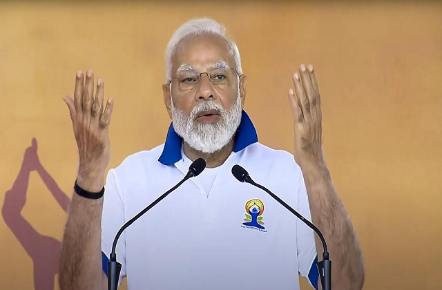 Yoga Day: आंध्र प्रदेश में बने दो वर्ल्ड रिकॉर्ड्स