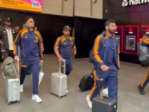 Cricket : लीड्स पहुंच गई है टीम इंडिया, 20 जून से इंग्लैंड के खिलाफ टेस्ट मैच