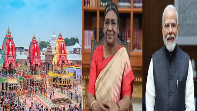 Jagannath Rath Yatra के शुरू होने पर राष्ट्रपति मुर्मू और PM Modi ने दी शुभकामनाएं