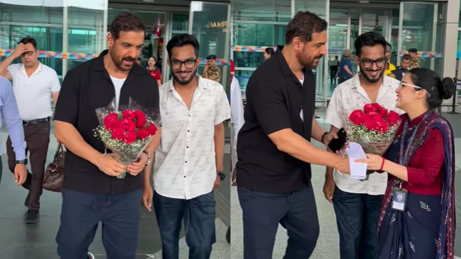 John Abraham का एयरपोर्ट जेस्चर बना चर्चा का विषय