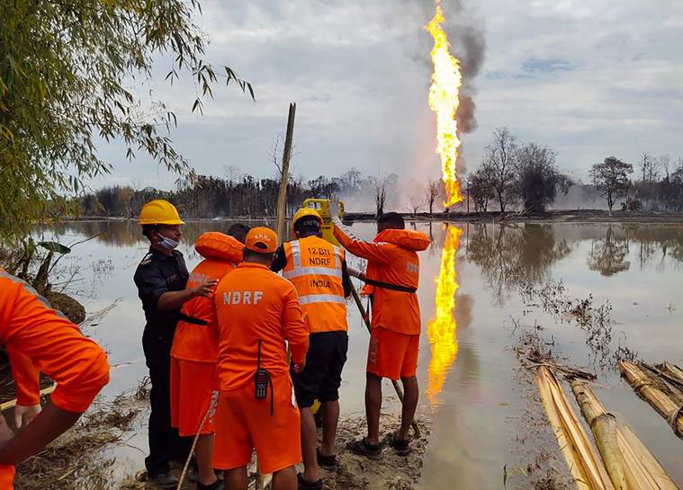 असम में नहीं थम रहा रिसाव, ONGC बंद करेगा कुआं