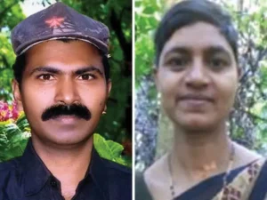 Chhattisgarh : आंध्रप्रदेश बॉर्डर पर तीन नक्सली लीडर ढेर