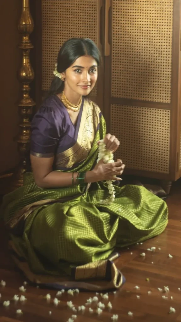 Pooja Hegde Kanjivaram Look ने लूटी महफिल, ट्रेडिशन में दिखीं रॉयल