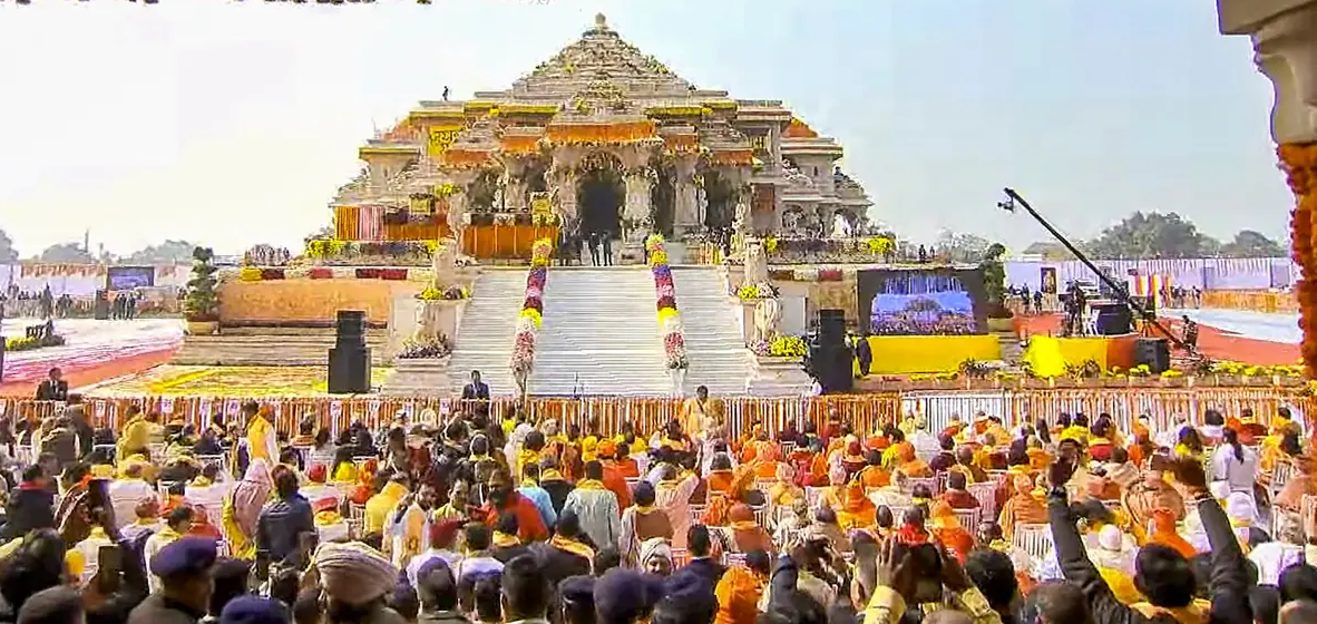राम दरबार की प्राण प्रतिष्ठा