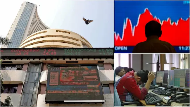 Sensex Closing : भारी गिरावट के साथ बंद हुआ बाजार