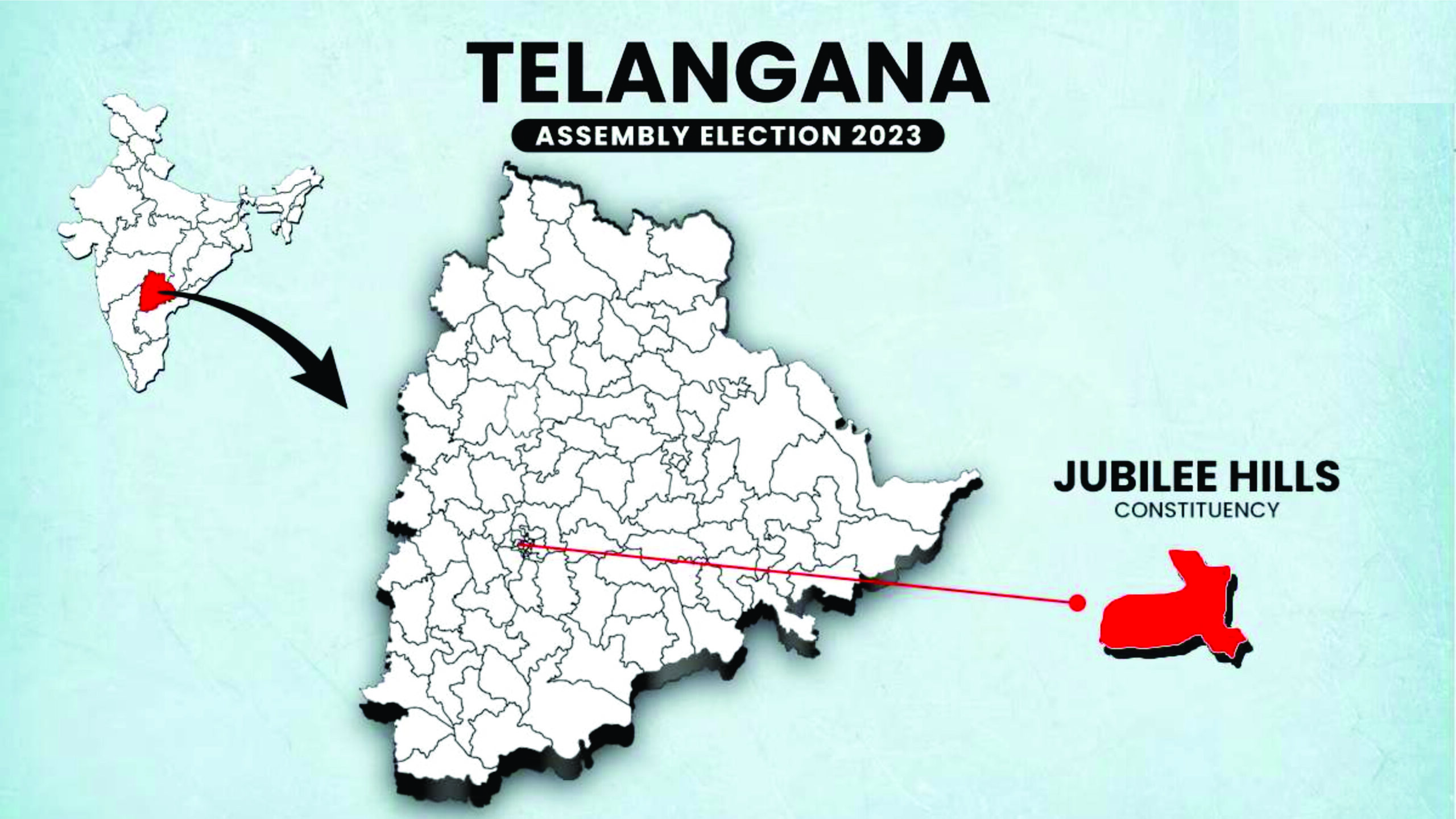 जुबली हिल्स विधानसभा सीट पर उपचुनाव को लेकर तेलंगाना में गरमाई राजनीति
