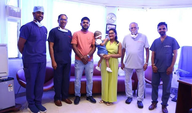 Hyderabad में गुयाना के बच्चे को कॉक्लियर इम्प्लांट दिया गया