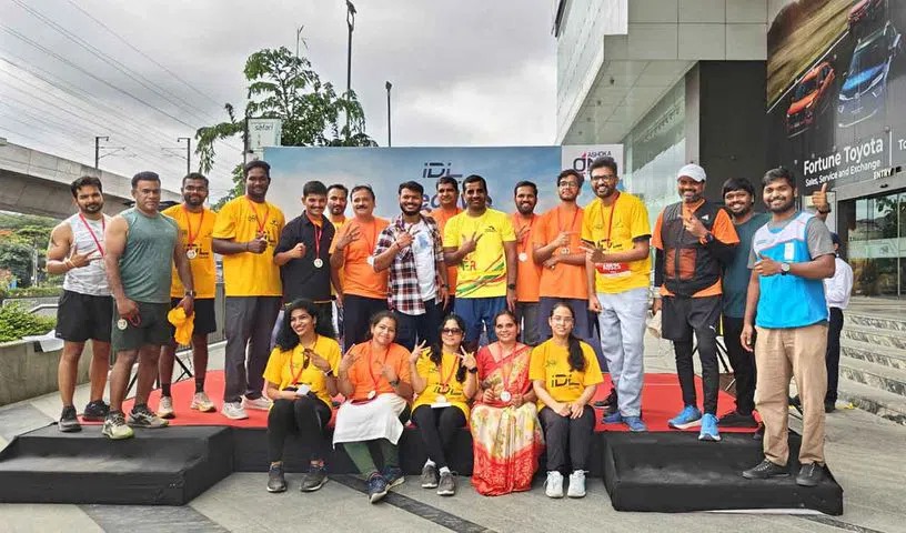 अशोका वन मॉल ने डेकाथलॉन के सहयोग से आईडीएल 5K और 10K दौड़ का सफल आयोजन