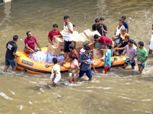 Flood : असम में बाढ़ का कहर , 4 लाख से अधिक लोग प्रभावित, 10 की मौत