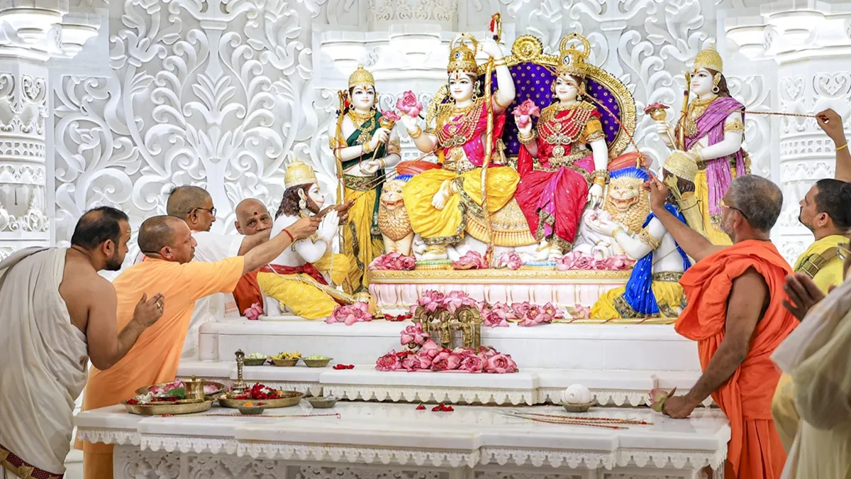 भगवन श्री राम के बाद श्री राम दरबार की हुयी प्राण प्रतिष्ठा