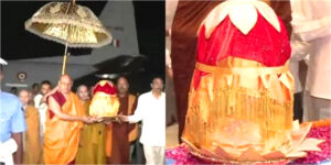 International : बुद्ध के पवित्र अवशेष लौटे भारत, श्रद्धालुओं ने किए दर्शन