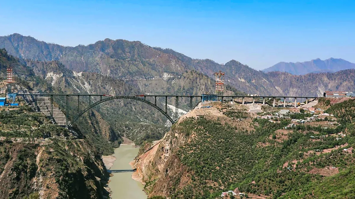 Chenab Bridge का उद्घाटन: दुनिया का सबसे ऊंचा रेलवे ब्रिज
