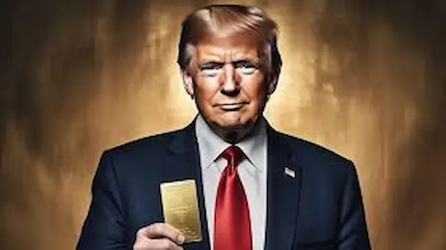 Donald Trump Gold Card