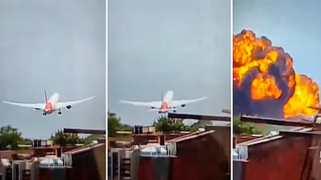 Air India Plane Crash: टेकऑफ के तुरंत बाद विमान हादसे का शिकार