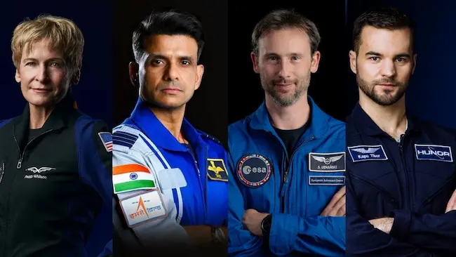 Axiom-4: अंतरिक्ष में उड़ान भरने को तैयार शुभांशु शुक्ला