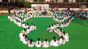 Yogandra-2025: द्राक्षाराम में भव्य योग शिविर का आयोजन